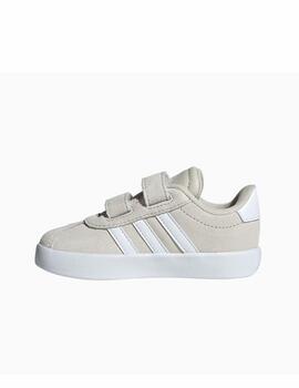 Zapatilla Adidas VL Court 3.0 CF Bebé Beige/Blanco