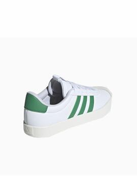 Zapatilla Adidas W VL Court 3.0 Blanco/Verde