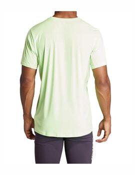 Camiseta Adidas M Adizero Verde/Negro