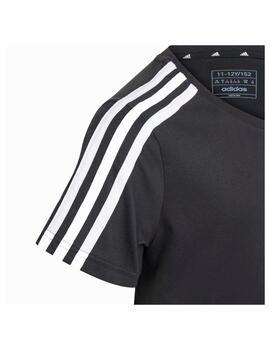 Vestido Adidas G 3S Negro/Blanco