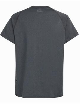 Camiseta Adidas JG Lux Gris