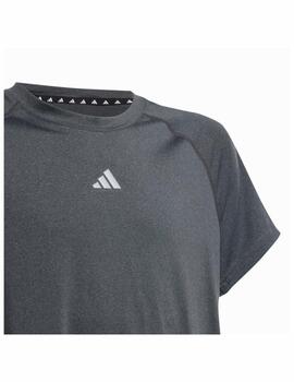 Camiseta Adidas JG Lux Gris