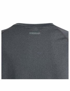 Camiseta Adidas JG Lux Gris