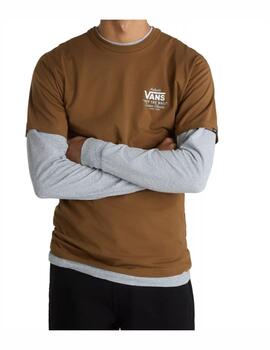 Camiseta Vans MN Holder St Classic Marrón