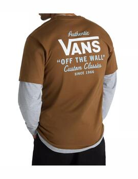 Camiseta Vans MN Holder St Classic Marrón