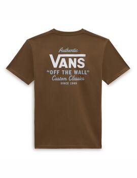 Camiseta Vans MN Holder St Classic Marrón