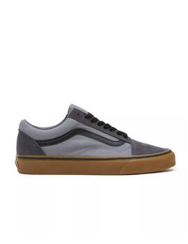 Zapatilla Vans Old Skool Gris/Marrón