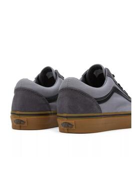 Zapatilla Vans Old Skool Gris/Marrón