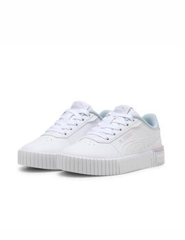 Zapatilla Puma Carina 2.0 Tropical PS Blanco/Rosa