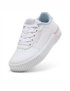 Zapatilla Puma Carina 2.0 Tropical PS Blanco/Rosa