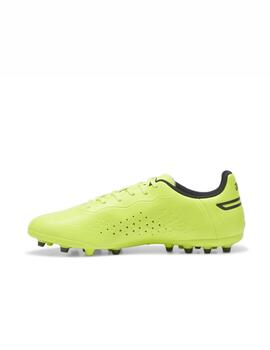 Bota Puma M King Match MG Lima/Negro