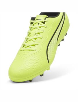 Bota Puma M King Match MG Lima/Negro