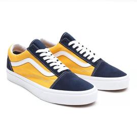 Vans old skool clearance azules y amarillas