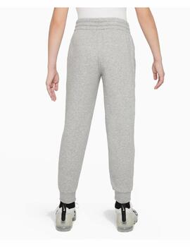 Pantalón Nike Y Club Fleece Gris