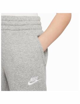 Pantalón Nike Y Club Fleece Gris