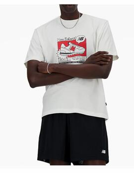 Camiseta New Balance Sport Essentials AD Blanco