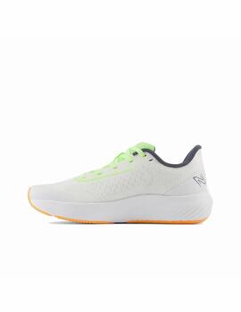 Zapatilla NB GS FuelCell Rebel v3 LL3 Blanco/Fluor