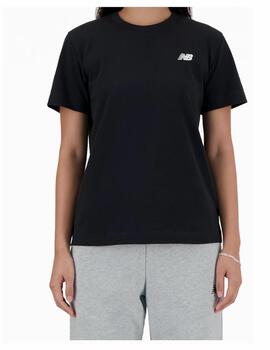 Camiseta NB W Sport Essentials Jersey Negro