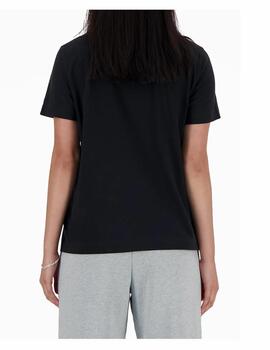 Camiseta NB W Sport Ess Jersey Negro