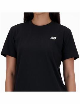 Camiseta NB W Sport Essentials Jersey Negro