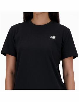 Camiseta NB W Sport Ess Jersey Negro