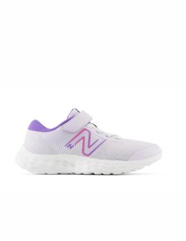 Zapatilla NB 520v8 Bungee Lace RK8 Lila/Rosa