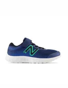 Zapatilla NB 520v8 Bungee Lace PS RG8 Azul/Verde