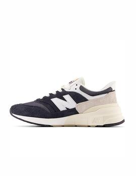 Zapatilla New Balance U 997RMC Marino/Blanco