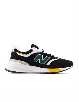 Zapatilla New Balance U 997REC Negro/Verde