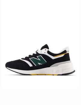 Zapatilla New Balance U 997REC Negro/Verde