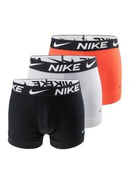 Boxer Nike Trunk 3PK Negroy Fluor