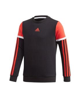 Sudadera Adidas Bold Crew Niño Negra