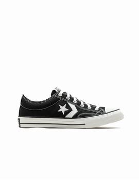 Zapatilla Converse Star Player 76 GS Negro/Blanco