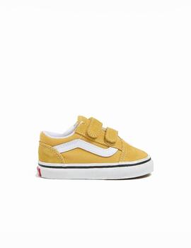 Zapatilla Vans TD Old Skool V Amarillo/Blanco