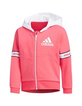 Chaqueta Adidas LG FT KN Niña Rosa