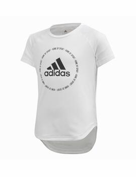 Camiseta Adidas G TR Bold Blanca