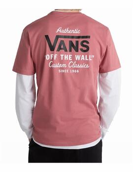 Camiseta Vans MN Holder St Classic Rosa