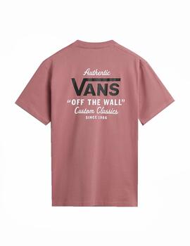Camiseta Vans MN Holder St Classic Rosa