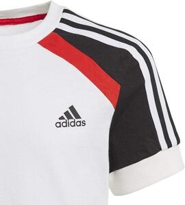 Camiseta Adidas Bold Niño Blanca