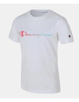 Camiseta Champion Niño Blanca