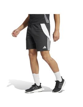 Bermuda Adidas M Tiro24 Negro/Blanco