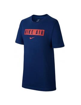 Camiseta Nike K NSW Air BOx Azul