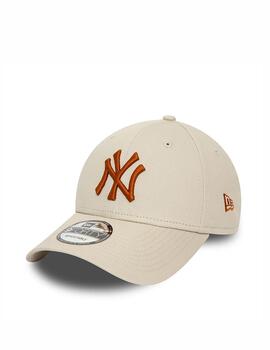 Gorra NE NY Yankees 9Forty Beige/Bronce