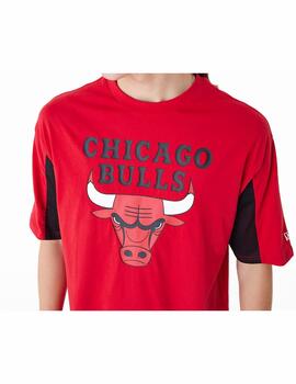 Camiseta NE Mesh Panel ChiBulls Roja