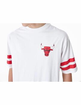 Camiseta NE Arch Grphc ChiBulls Bl/Rojo