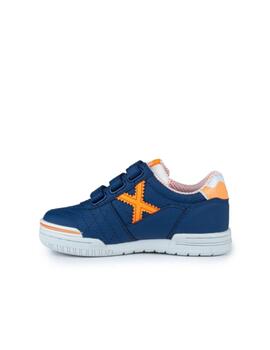 Zapatilla Munich G3 VCO Profit 408 Azul/Naranja