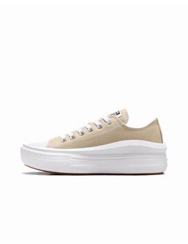 Zapatilla Converse W Move Baja Lona Arena/Blanco