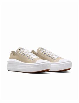 Zapatilla Converse W Move Baja Lona Arena/Blanco