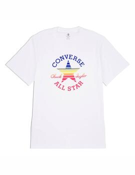 Camiseta Converse Go-To Gradient Blanco/Multi