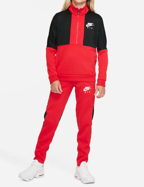 Erradicar trolebús barbilla Chandal Nike Air para niño Rojo